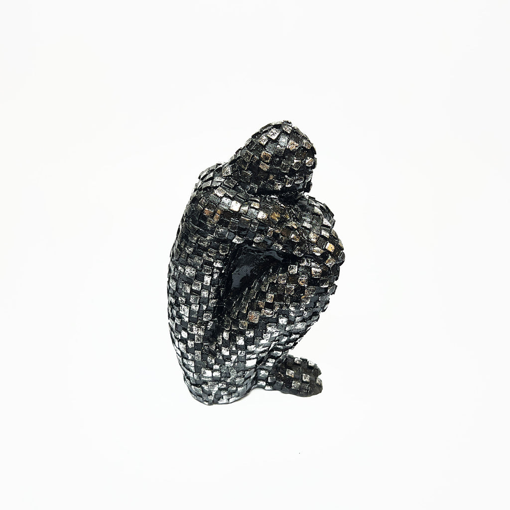 Abstract Sitting Figurine