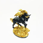 Golden Mane Horse Figurine