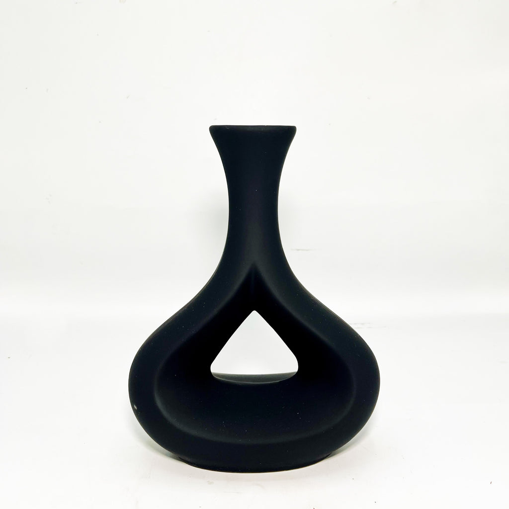 Abstract Ceramic Twist Vases