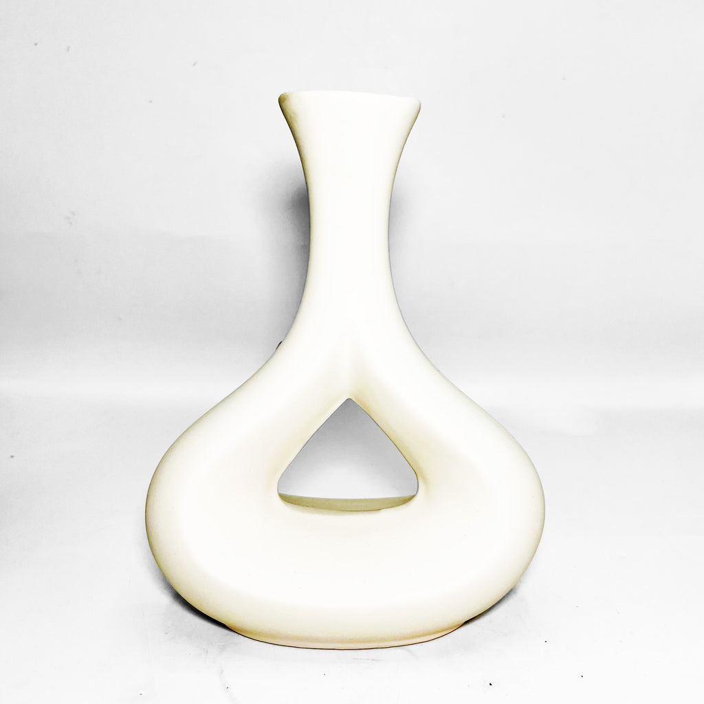 Abstract Ceramic Twist Vases