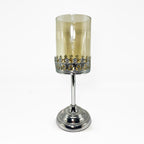 Regal Glass Hurricane Candle Holder
