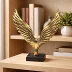Majestic Gold Wings Sculpture
