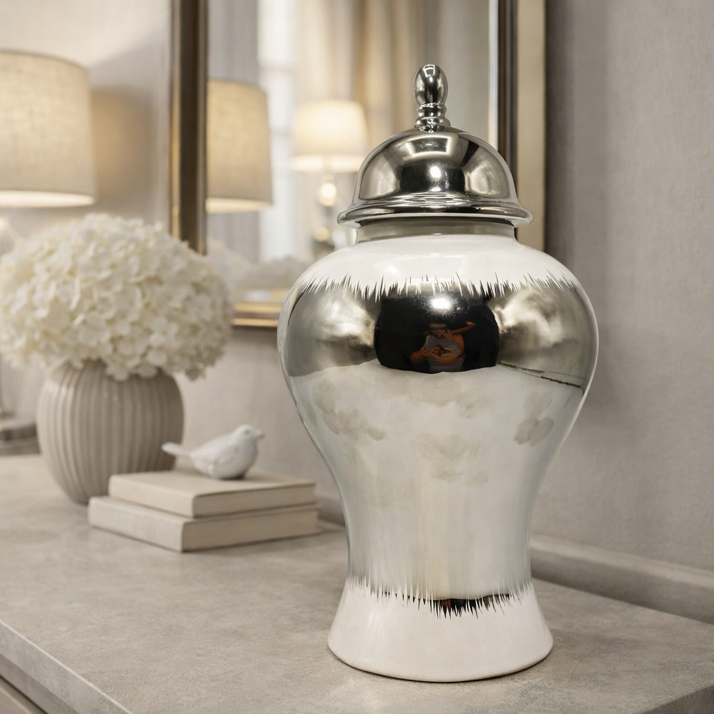 Decorative Ceramic Candy Jar
