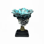 Decorative Head Planter with Flower