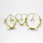 Tabletop Decor with Hanging Crystal Ball