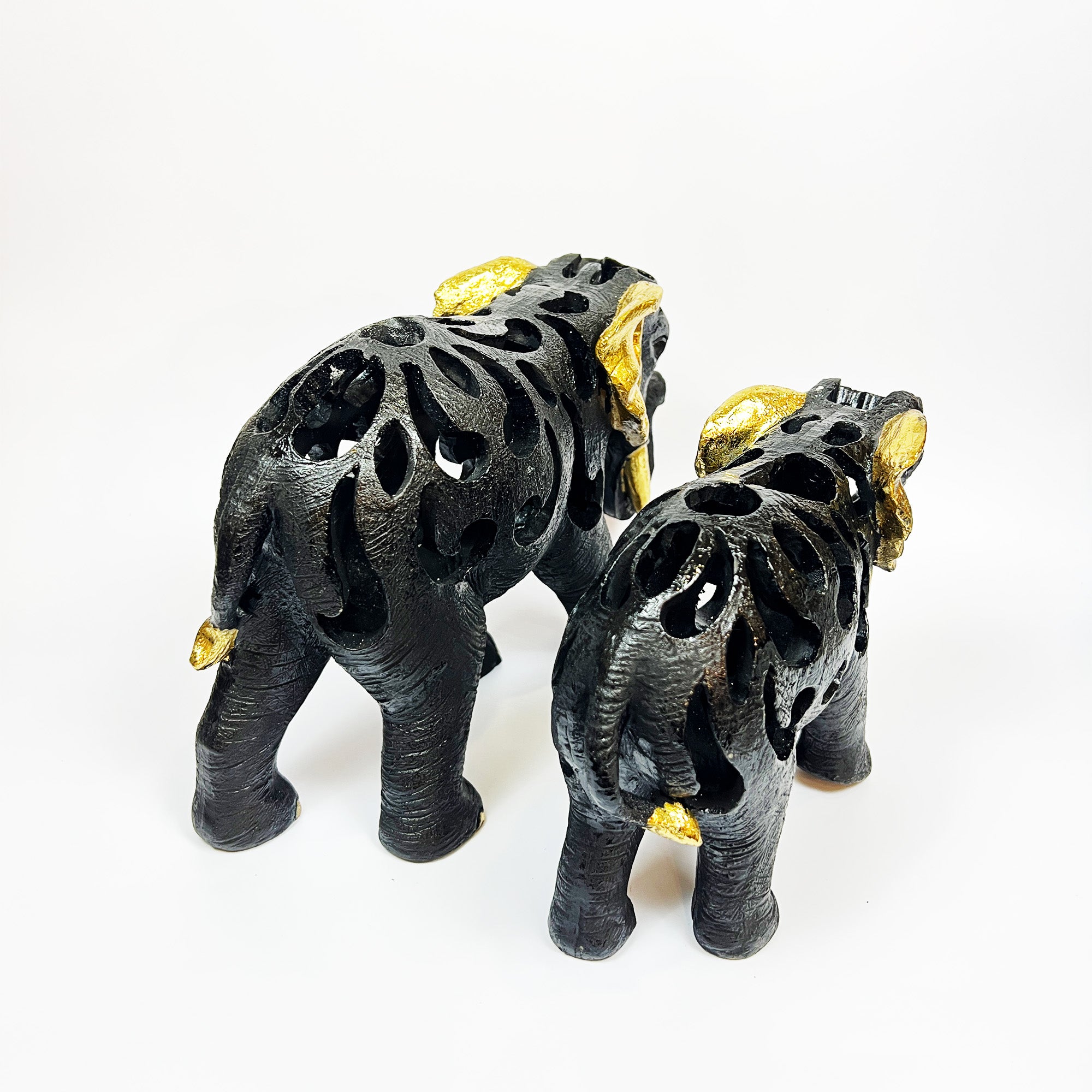 Elephant Figurines (Set of 2)