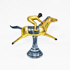 Horse Racing Figurine