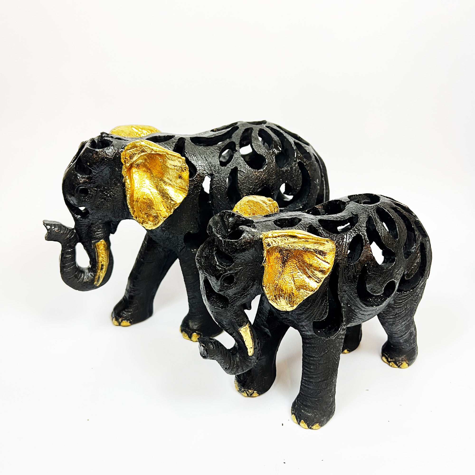 Elephant Figurines (Set of 2)