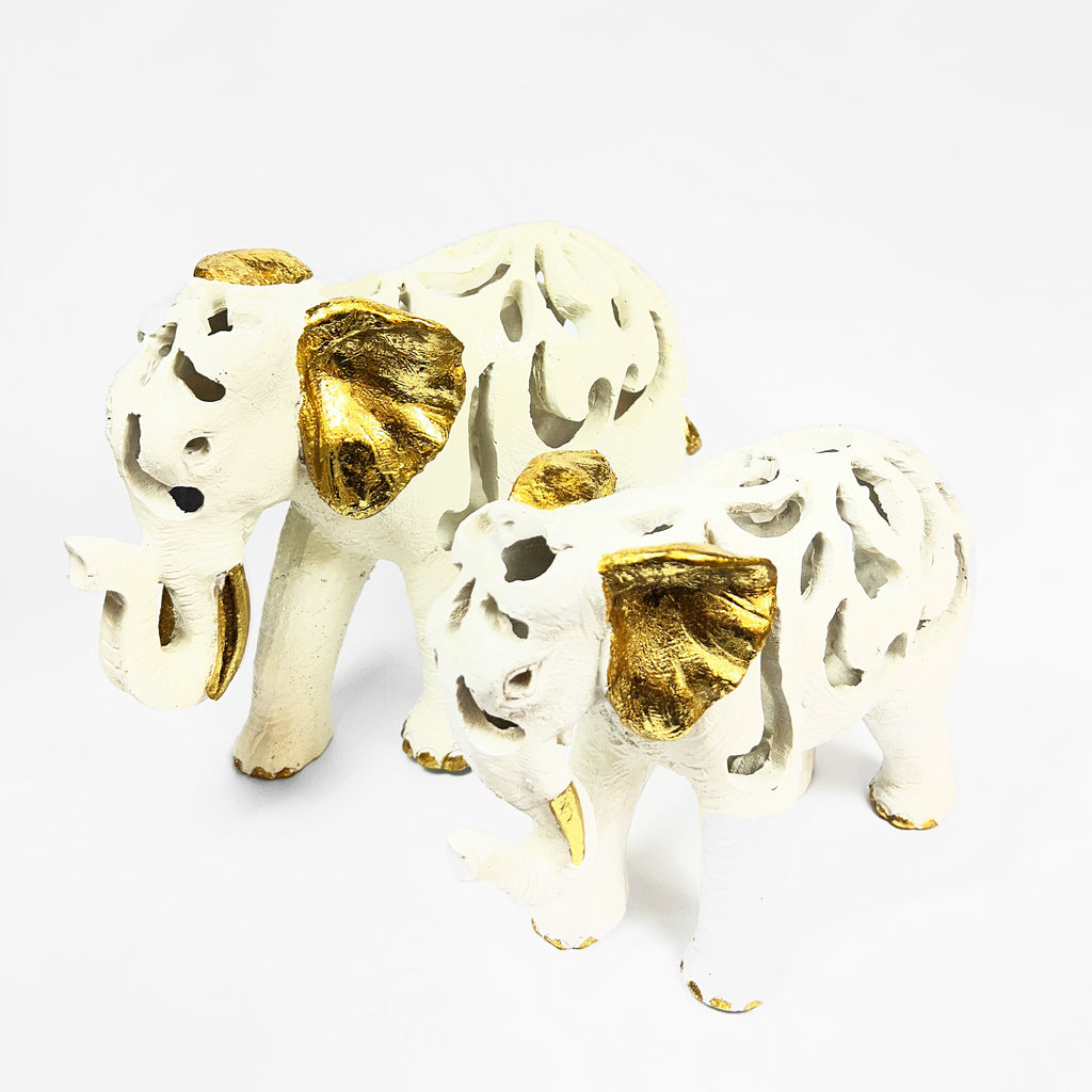 Elephant Figurines (Set of 2)