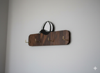 Wooden Cap Wall Rack