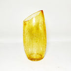 The Citrine Crackle Slant Vase