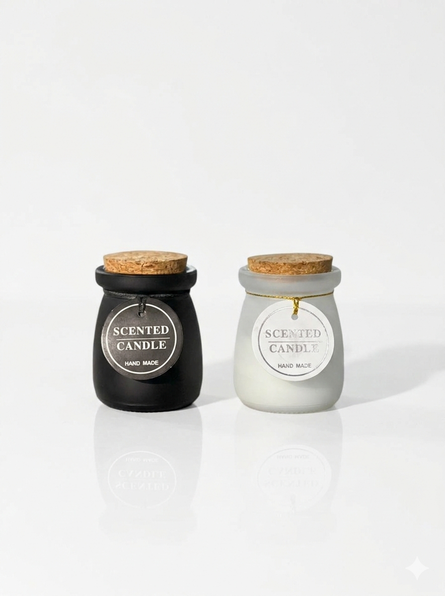 Handmade Cork Jar Scented Candle