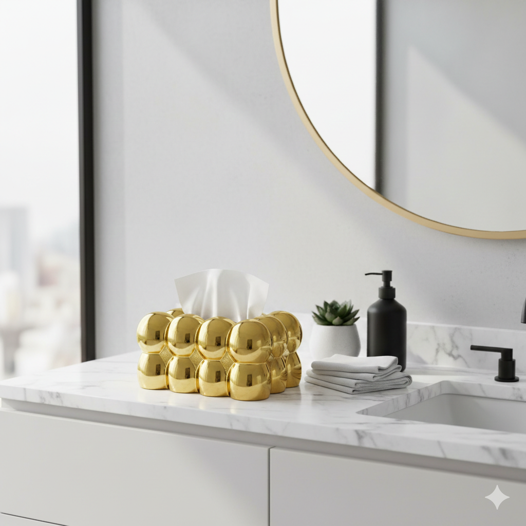 Bubble Shape Plastic Tissue Box