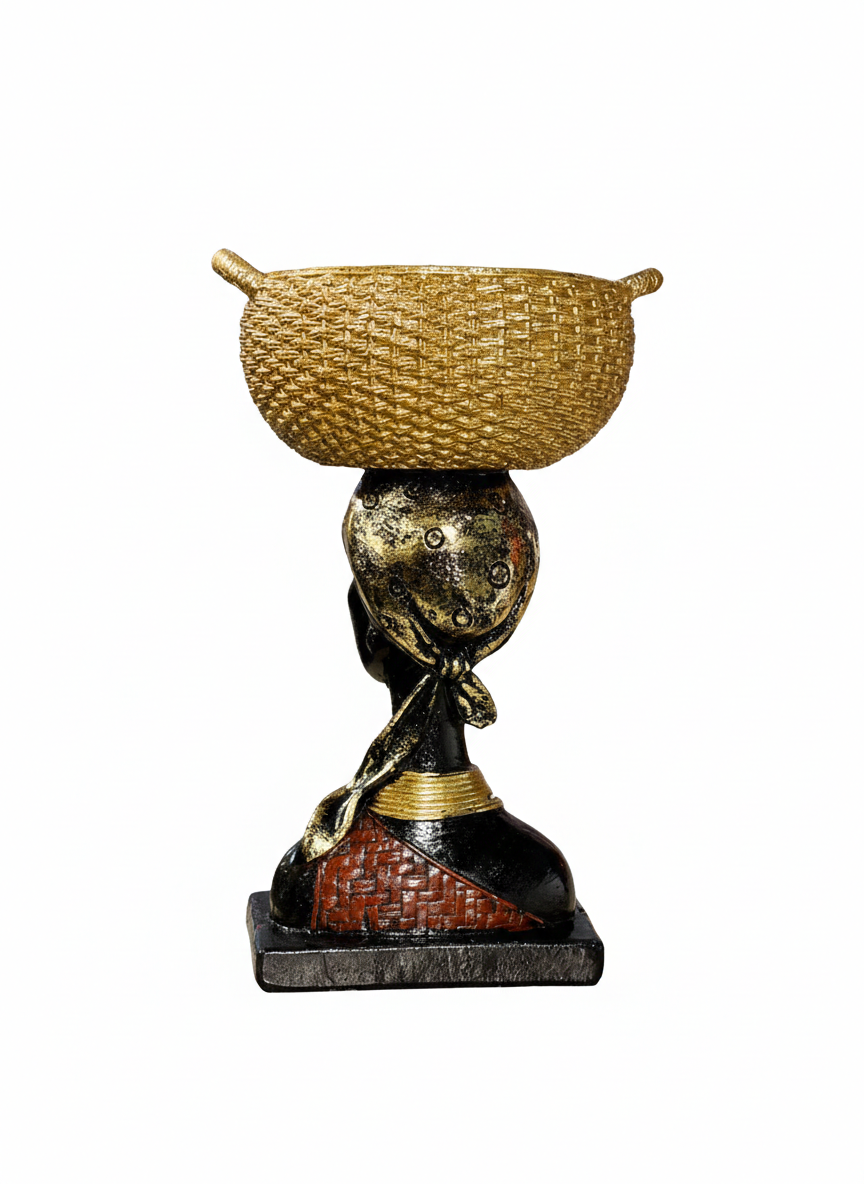 African Tribal Woman Figurine