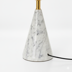 The Aura Marble & Gold Table Lamp