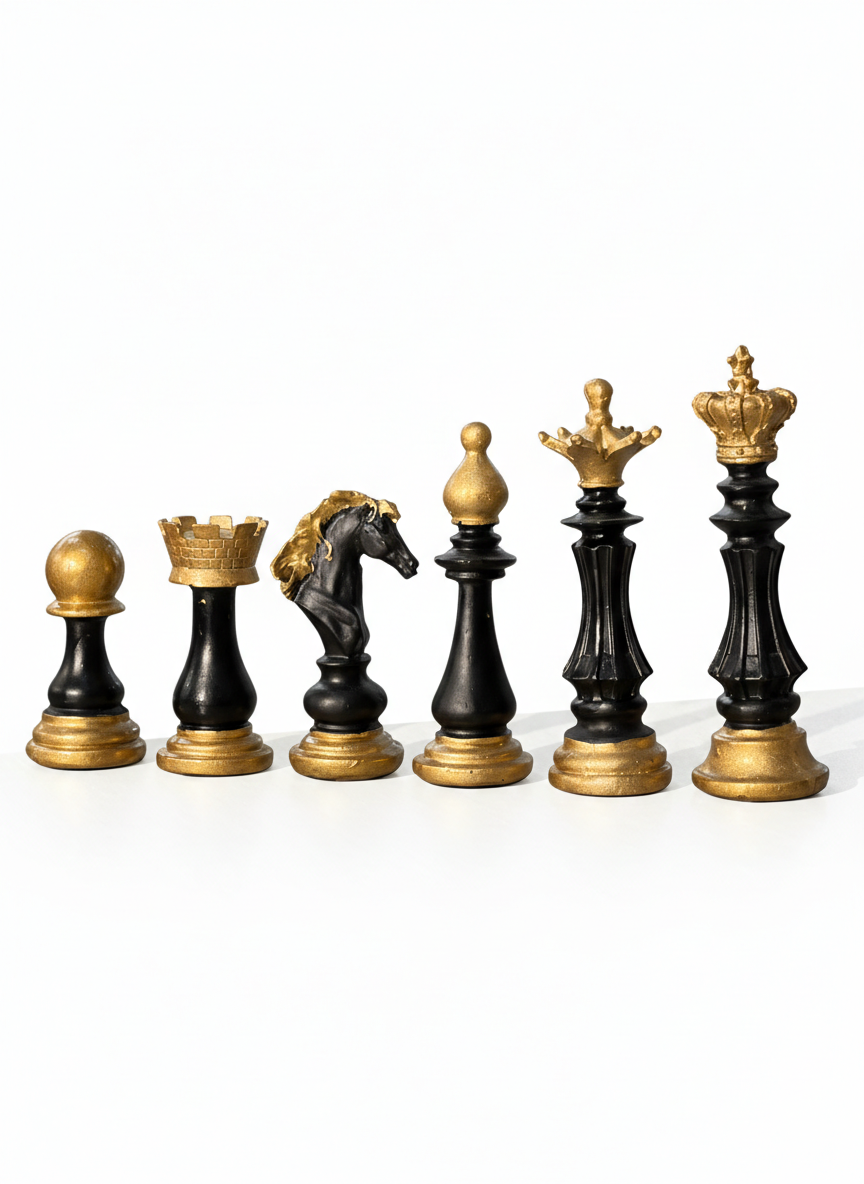 Chess Piece Set Of 6