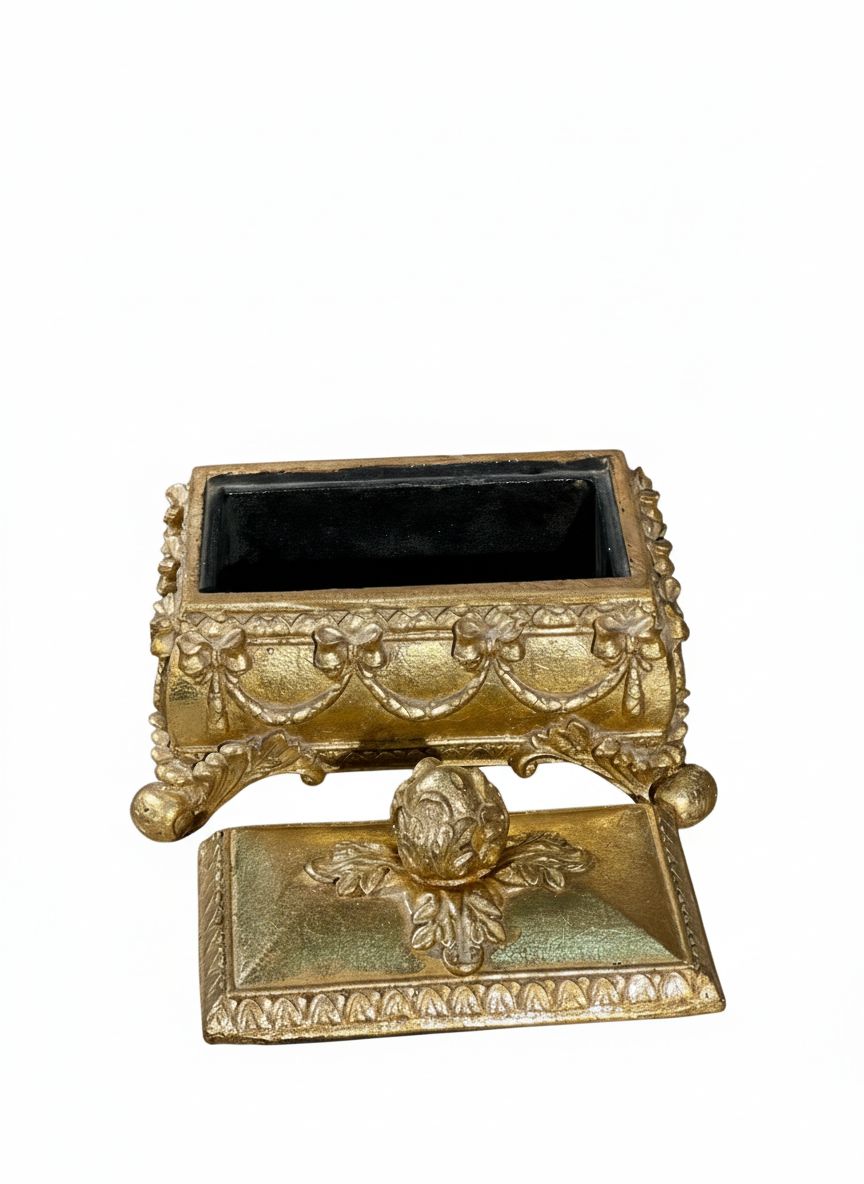 Vintage Ornate Jewelry Box