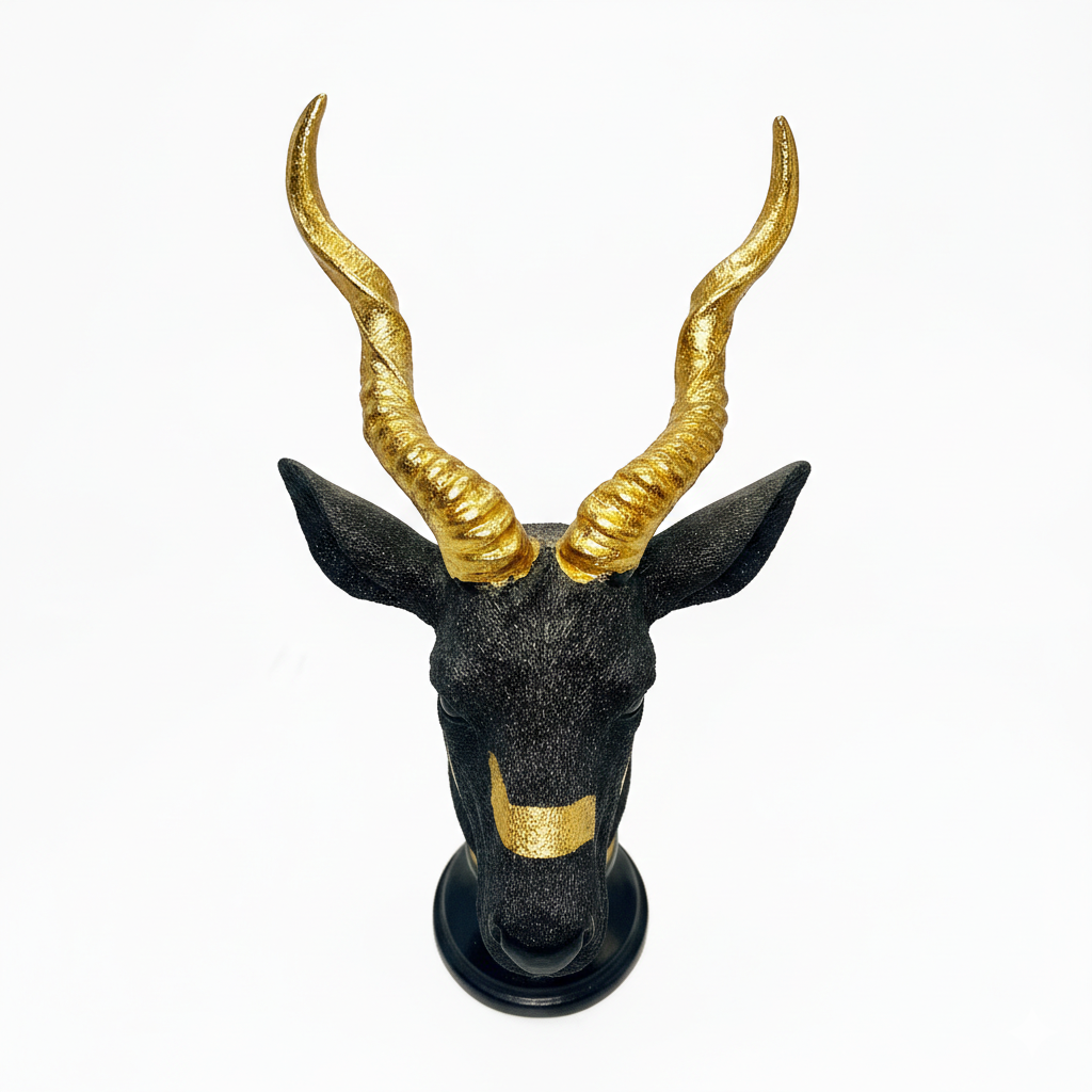 Markhor Head Figure
