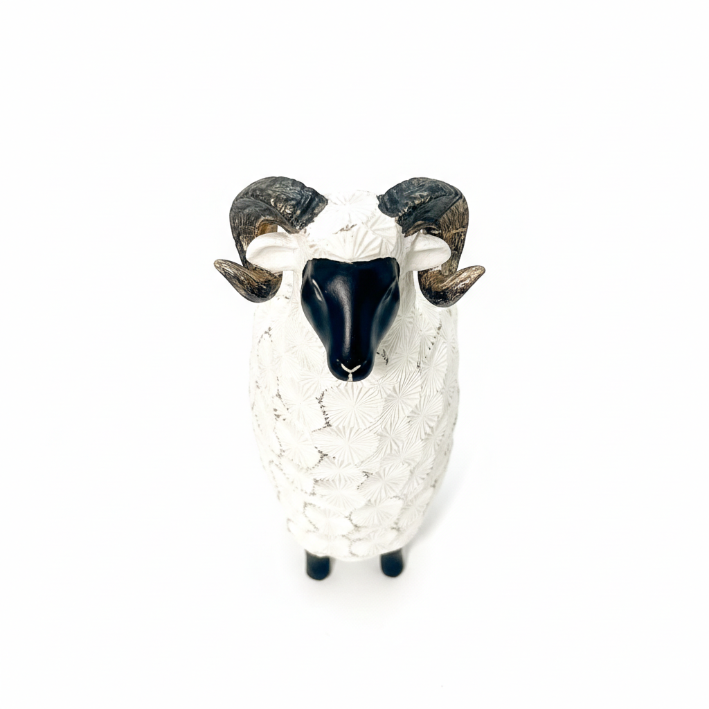 Valais Blacknose Sheep Sculpture