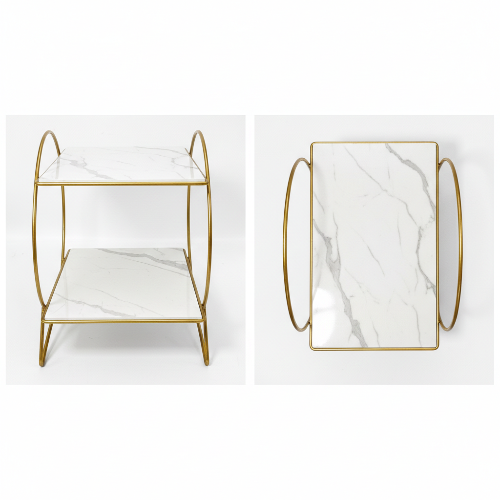 Aura Circular Vanity Stand