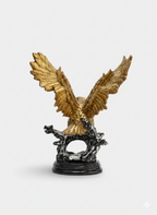 Golden Eagle on Silvered Branch