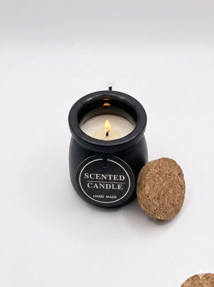 Handmade Cork Jar Scented Candle