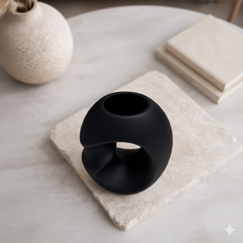 Artisan Sculptural Void Vase