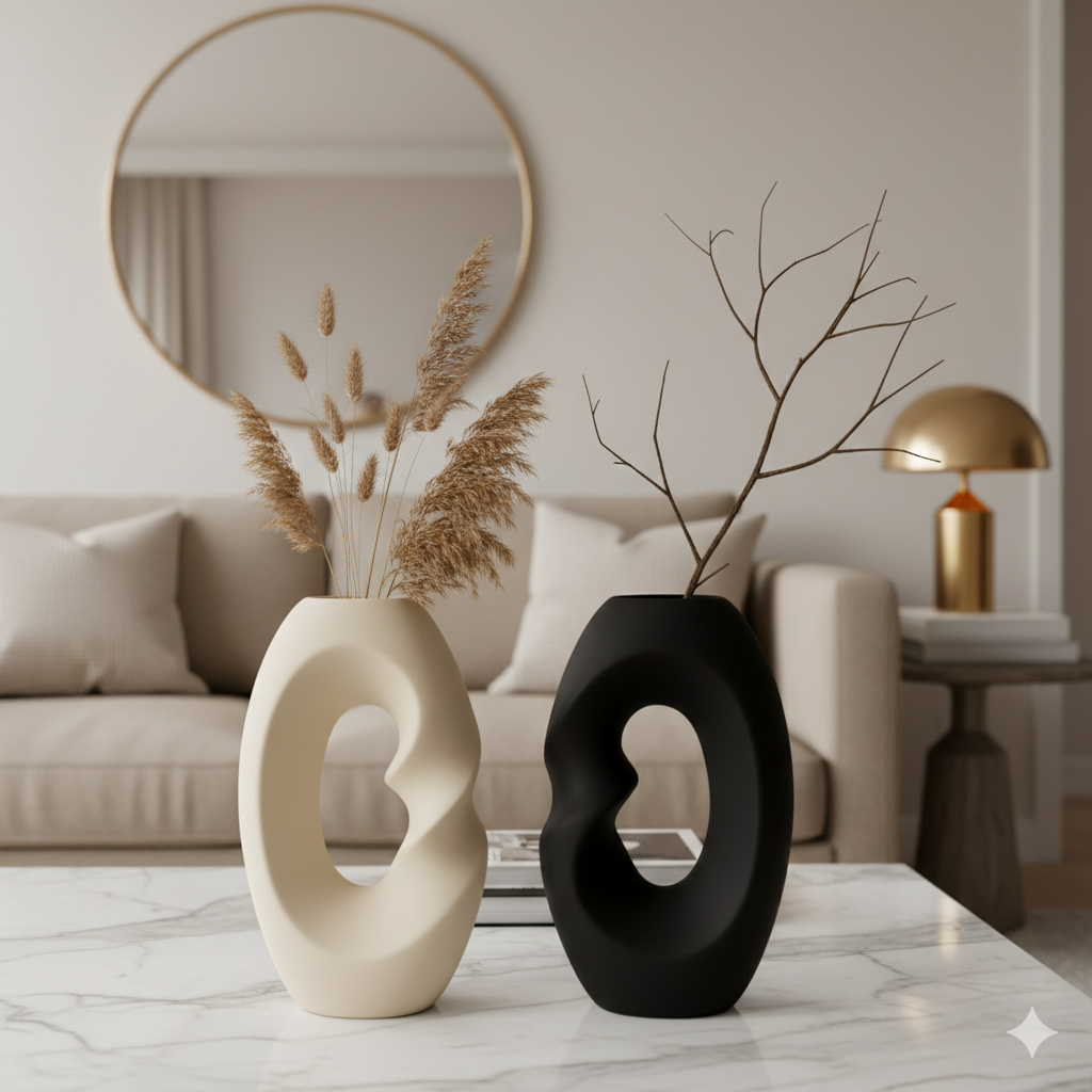 Artisan Sculptural Void Vase