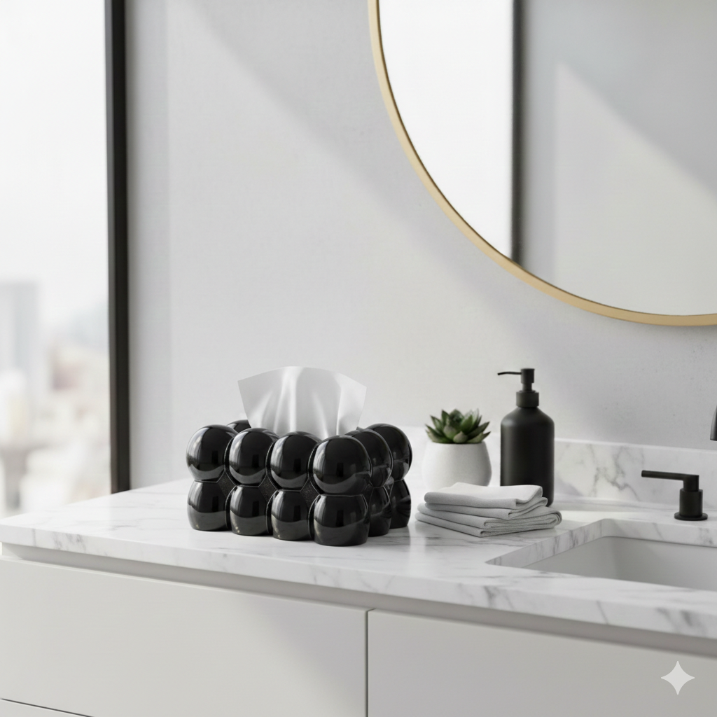 Bubble Shape Plastic Tissue Box