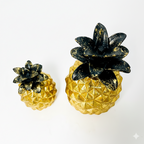 Gold & Black Pineapple Decorative Set