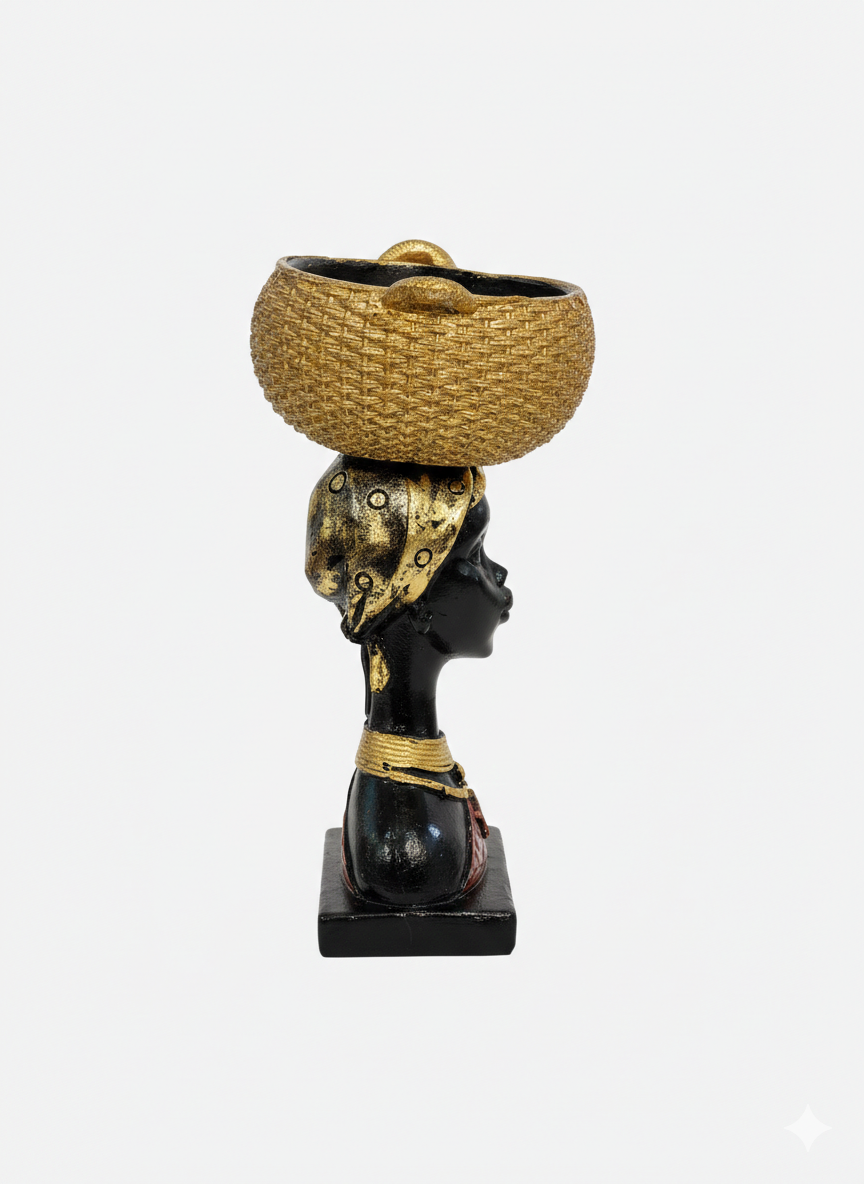 African Tribal Woman Figurine