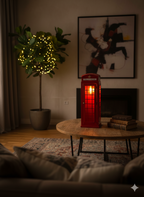 British Red Telephone Booth Lamp