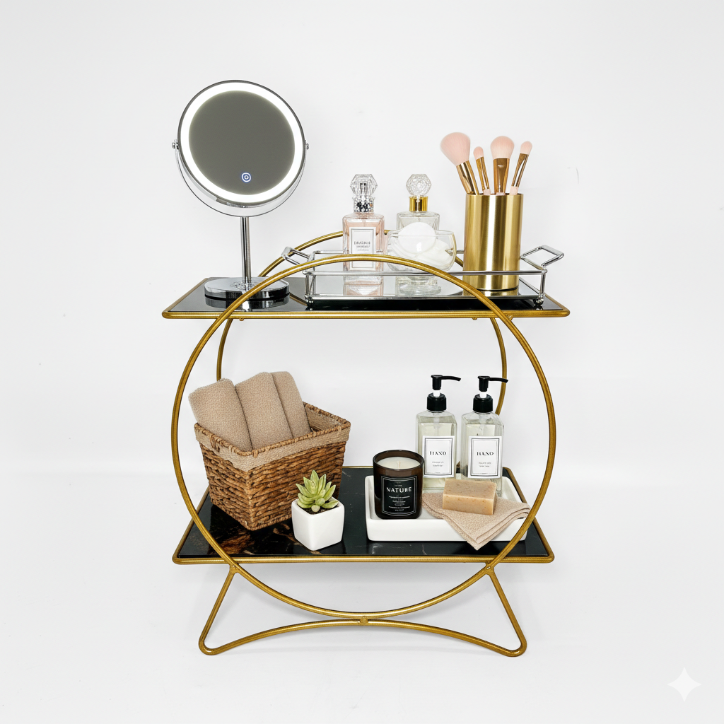 Aura Circular Vanity Stand