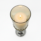 Regal Glass Hurricane Candle Holder