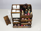 Wooden Vanity Organizer