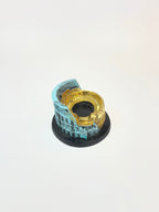 Roman Colosseum Miniature Figurine - Ancient Landmark Fiber Decor