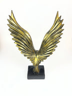 Majestic Gold Wings Sculpture