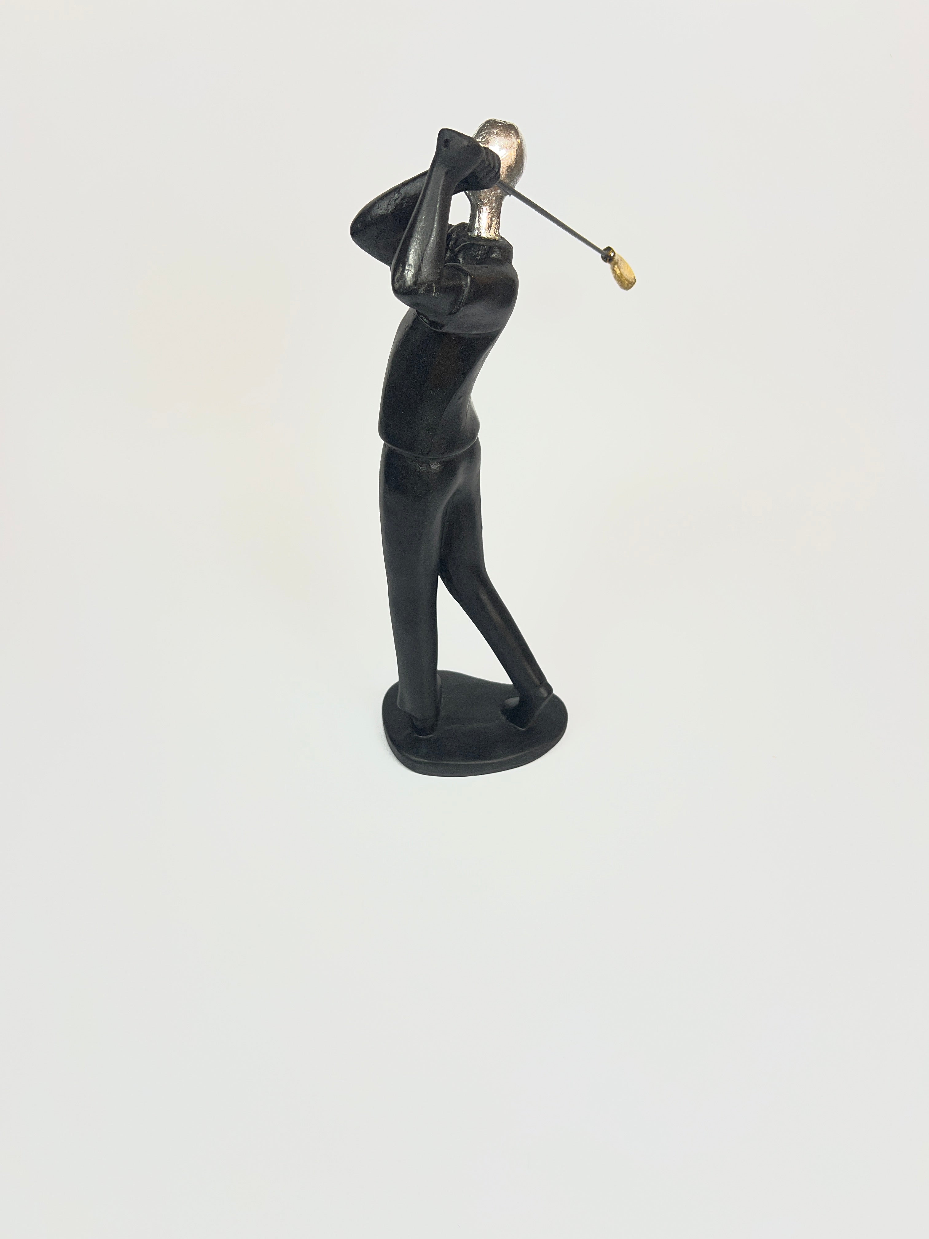 Golfer Figurine Sculpture