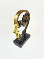 Steampunk "Mind in Motion" Gear Sculpture