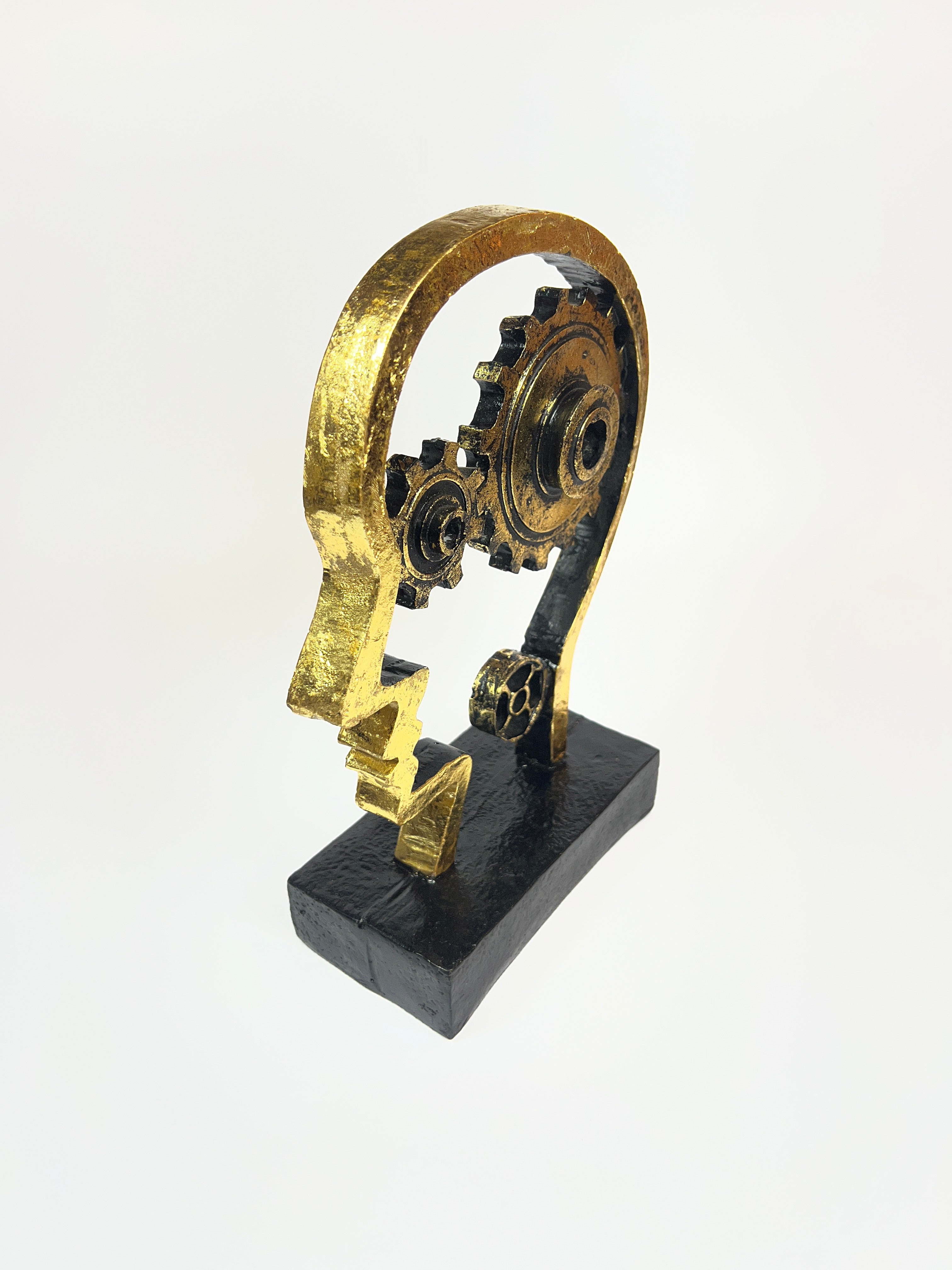 Steampunk "Mind in Motion" Gear Sculpture