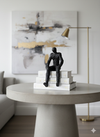 Pixelated Human Figurine