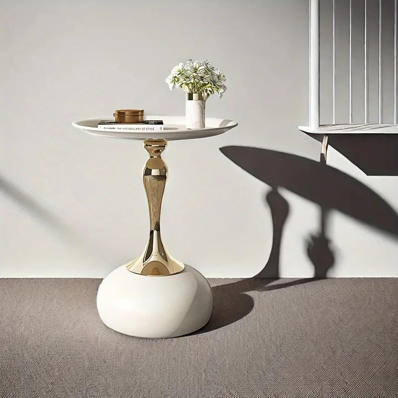 Modern Pedestal Side Table