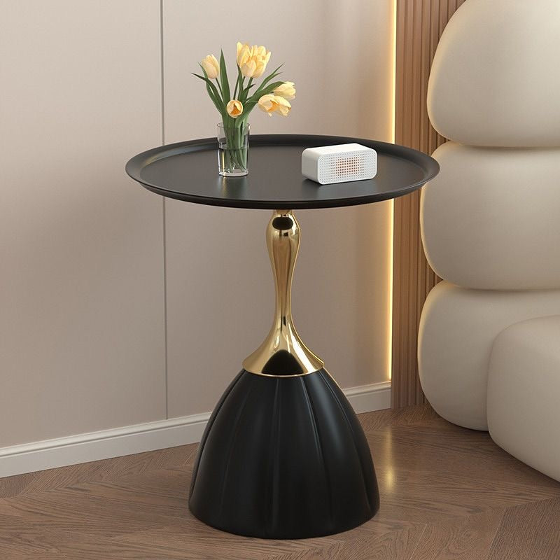 Tulip-Base Pedestal Side Table