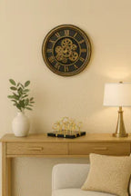 Luxury Gold & Black-White Tic-Tac-Toe Set – Modern Decorative Game Piece