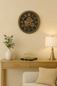 Luxury Gold & Black-White Tic-Tac-Toe Set – Modern Decorative Game Piece