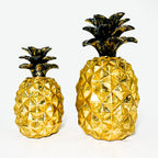 Gold & Black Pineapple Decorative Set