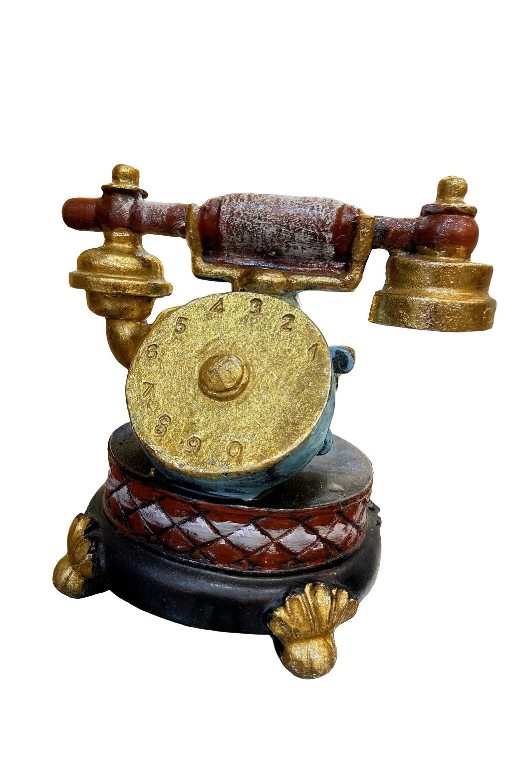 Vintage Decorative Rotary Dial Telephone Showpiece