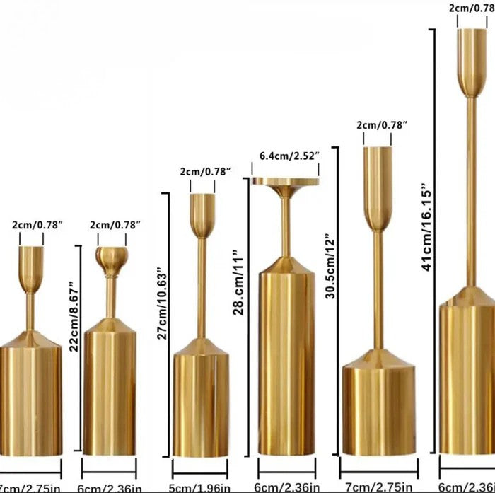 Sophie Candle Holders (Set of 6)