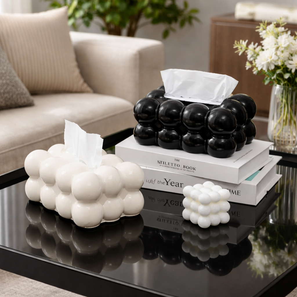 Bubble Shape Plastic Tissue Box